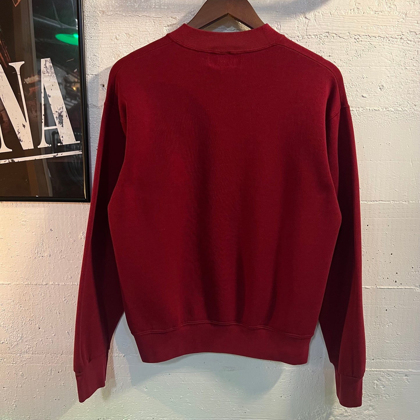 Vintage Embroidered Williamsburg Virginia Crewneck Sweatshirt - Size Small - Maroon