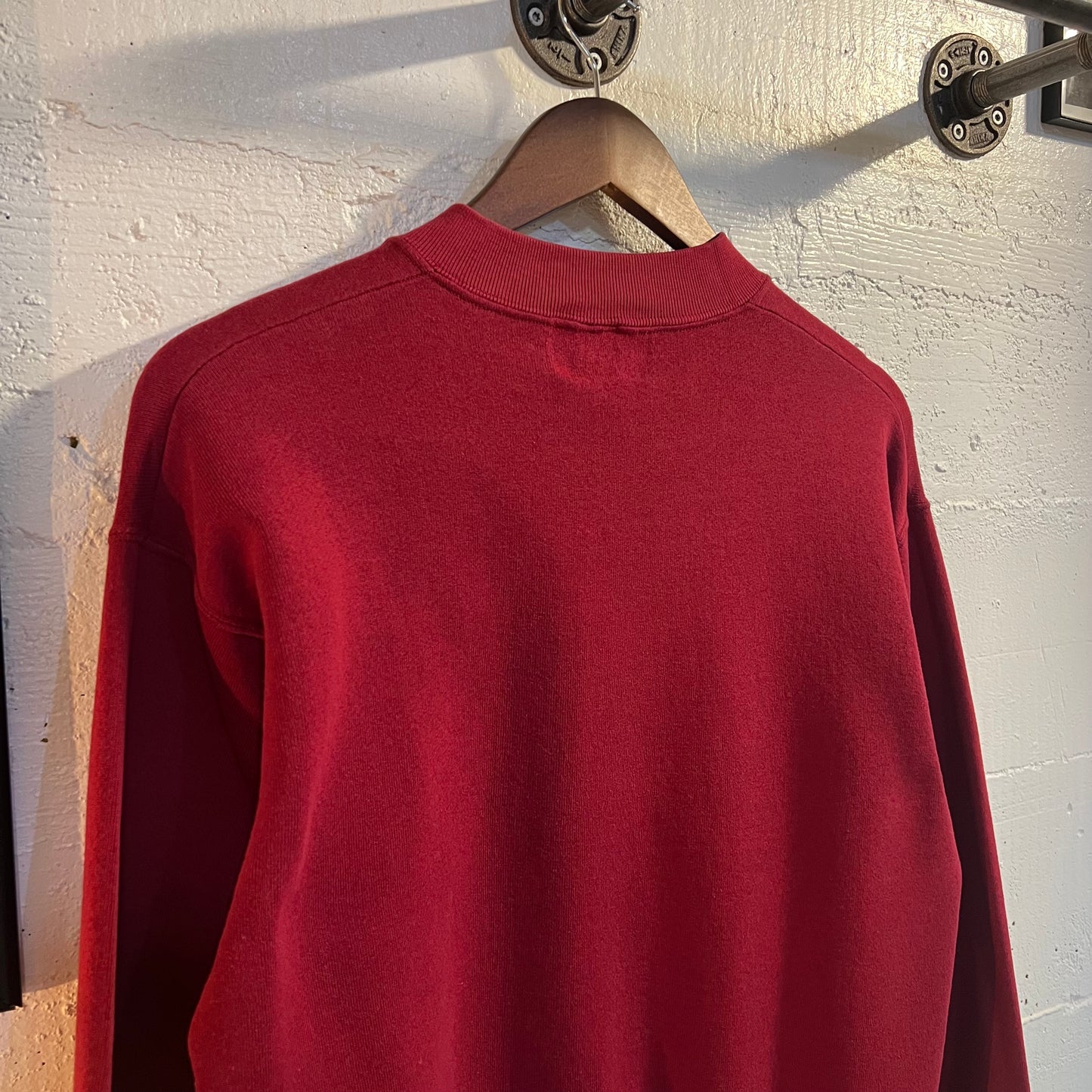Vintage Embroidered Williamsburg Virginia Crewneck Sweatshirt - Size Small - Maroon