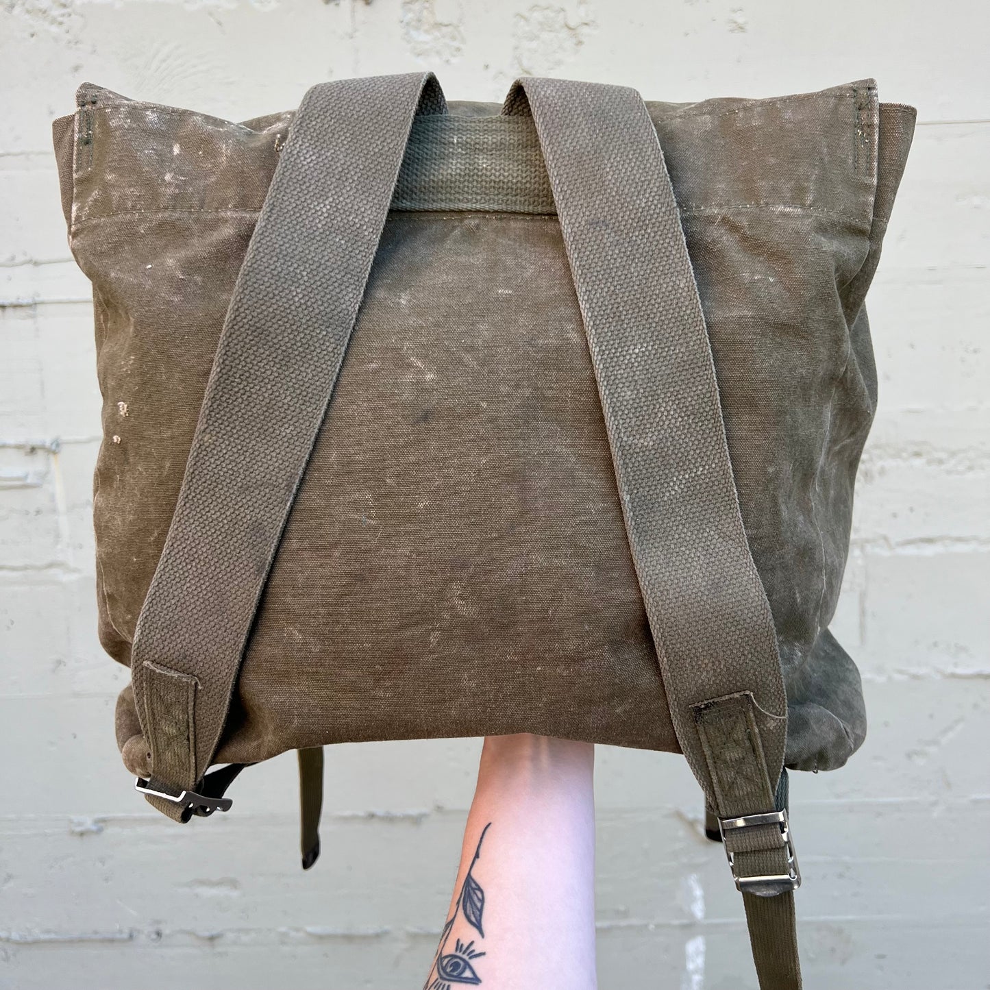 Vintage 1970's U.S. Forest Service Field Pack Rucksack - Olive Drab - NSN# 8465-00-205-3493