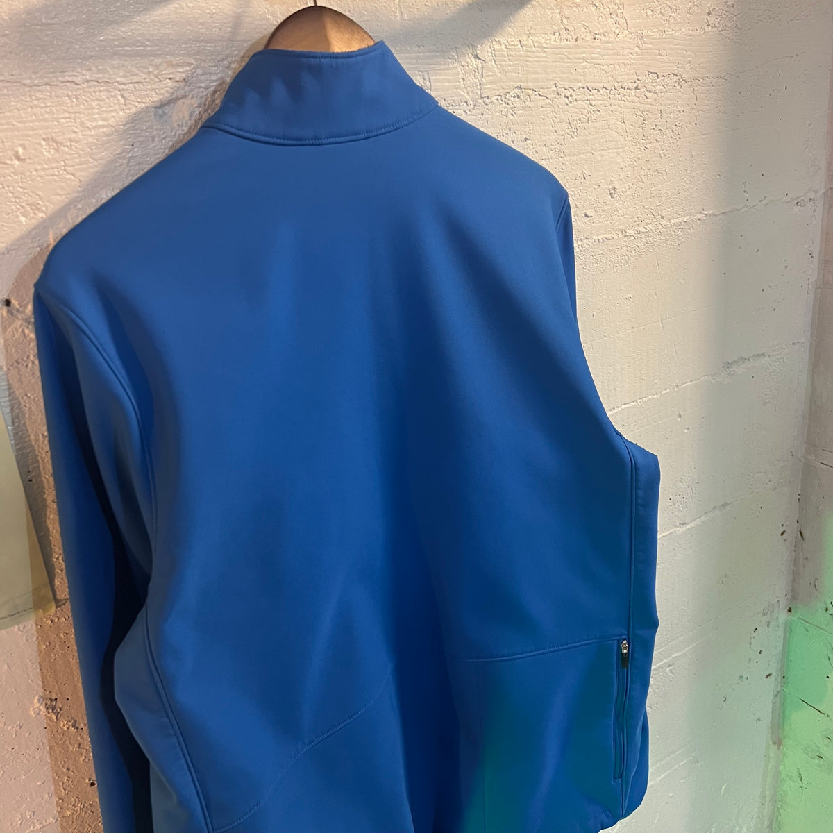 Vintage Y2K Nike ACG Fleece Lined Waterproof Shell Jacket - Size Large - Blue