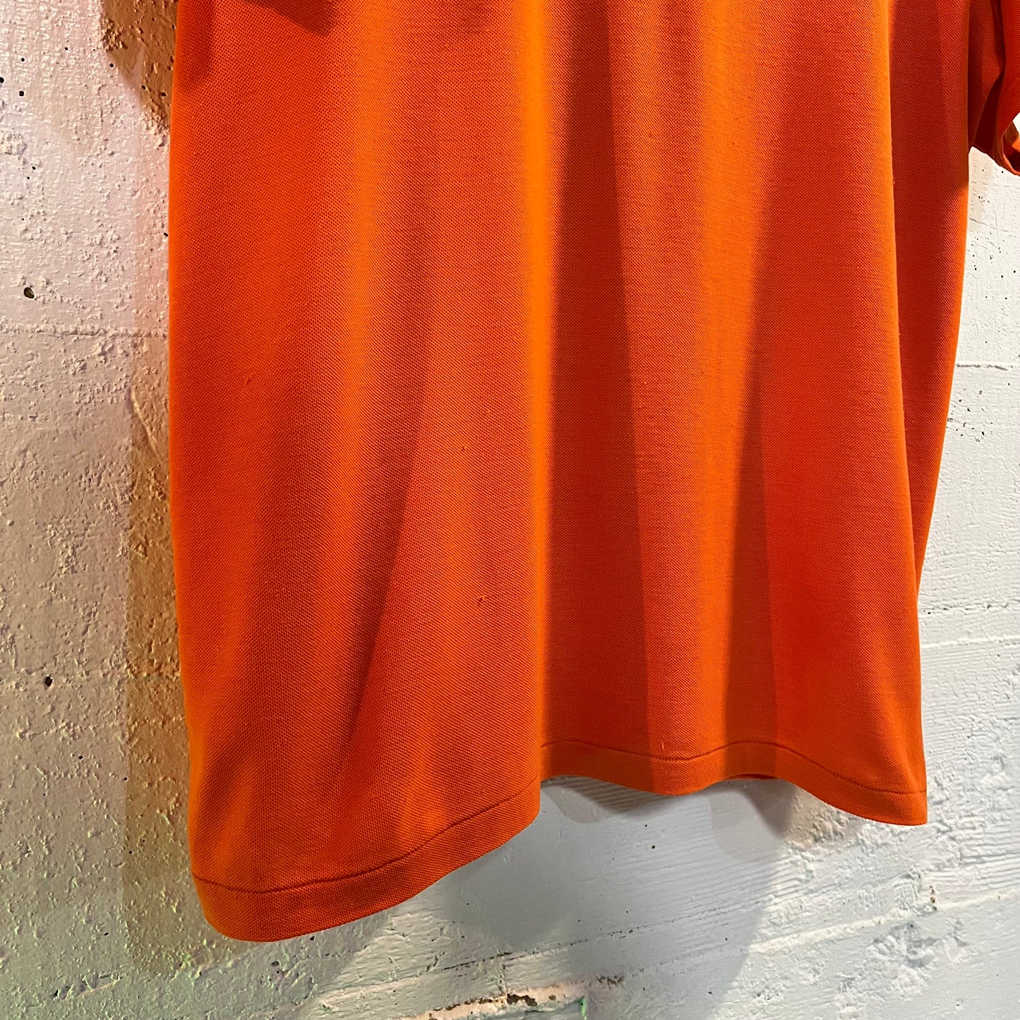 Vintage 80's Champion Embroidered Polo Shirt - Size XL - Made In USA - Orange