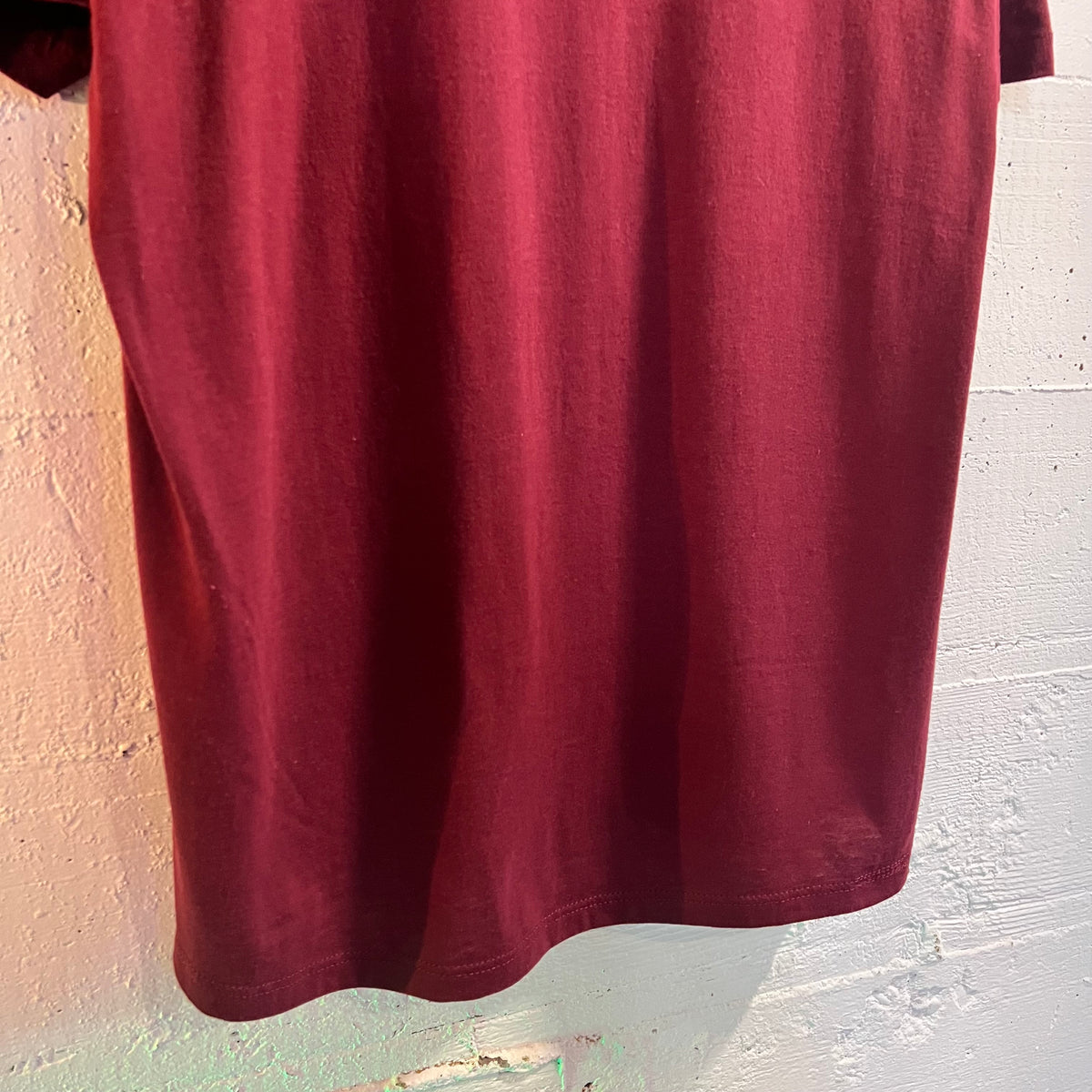 Vintage 80's Russell Athletic Felt 'Phi Theta Kappa' Graphic T-Shirt - Size Large - Made In USA - Maroon/White