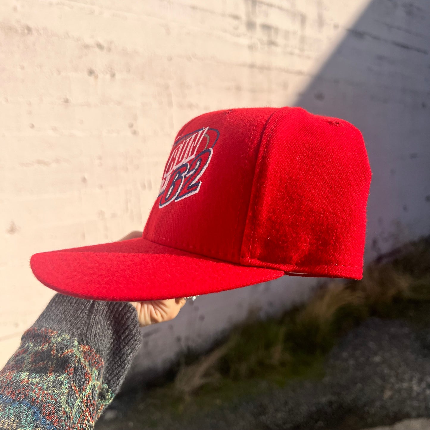 Vintage 1998 New Era St. Louis Cardinals Mark McGuire 62nd Home Run Record Snapback Hat - O/S - Made In USA