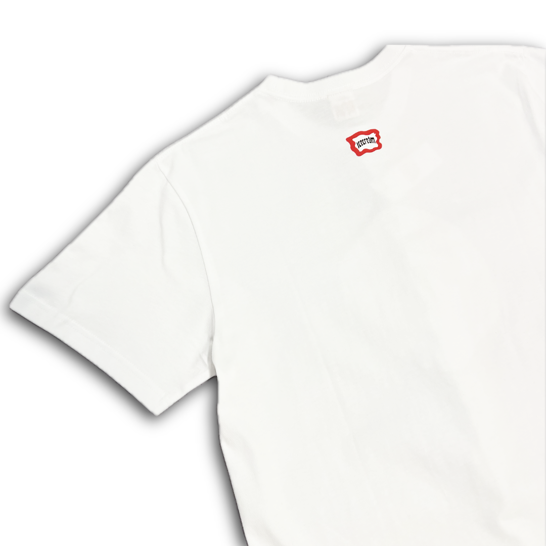 *New* Ice Cream 'Cookies' Short Sleeve T-Shirt - Size Medium - White