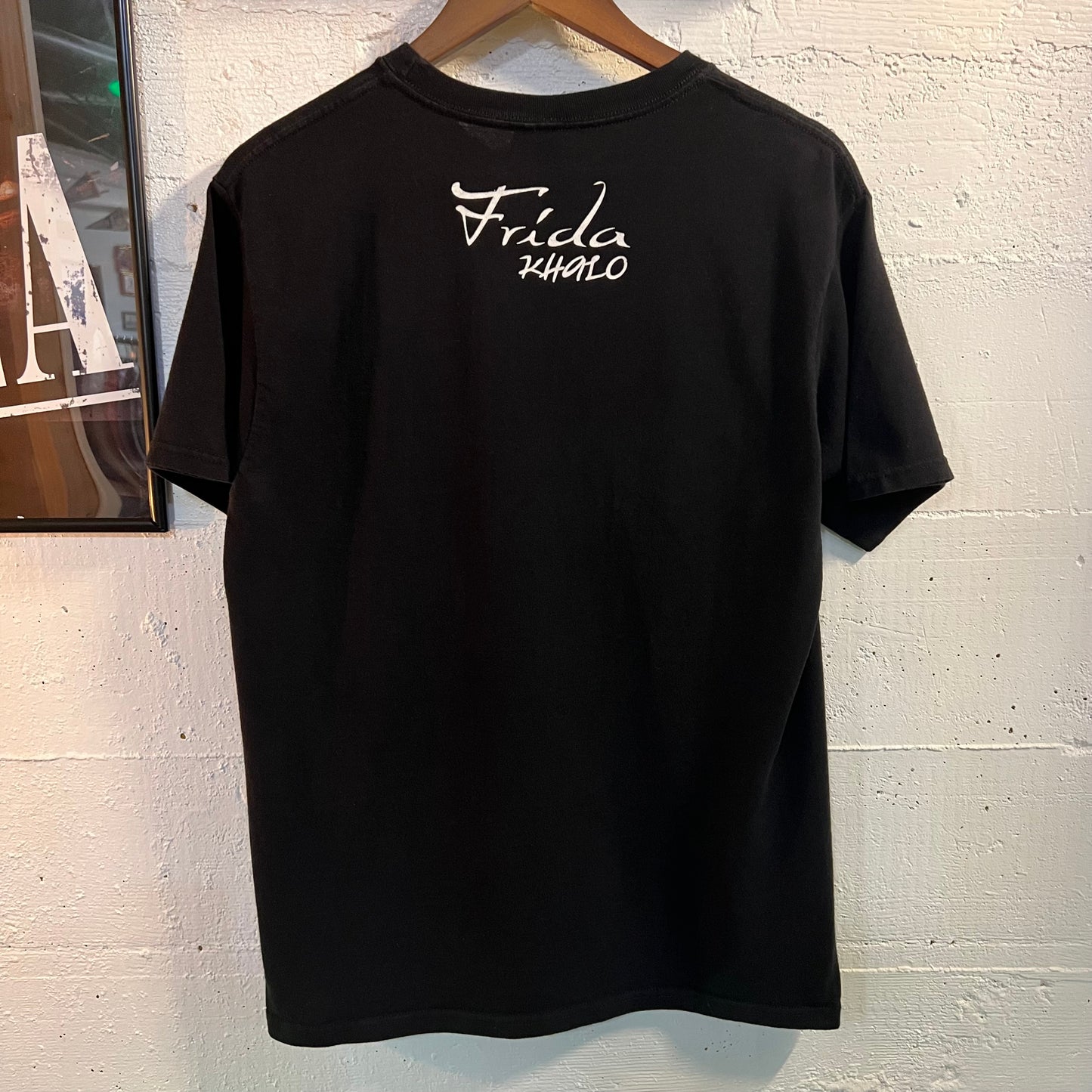 Vintage Y2K Frida Kahlo ‘Tijuana, Baja, Mexico’ T-Shirt - Size Medium - Black/Multi