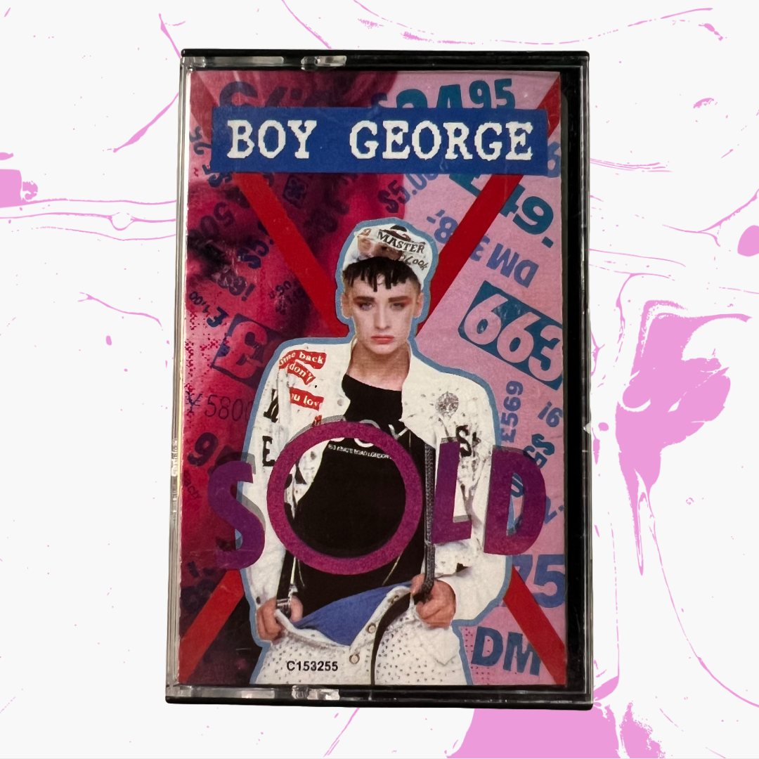 Vintage 1987 Boy George 'Sold' Cassette Tape