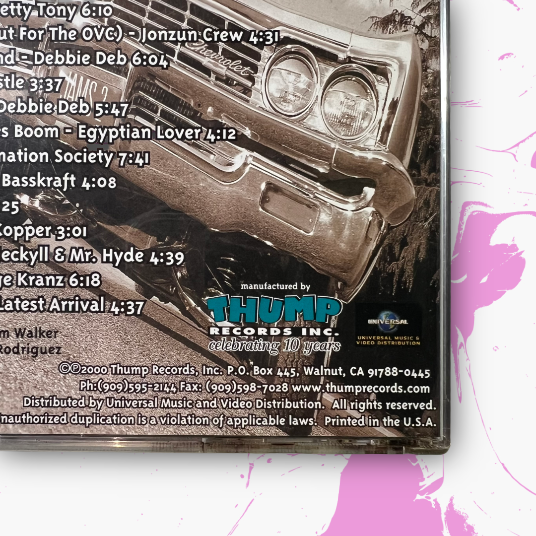 Vintage 2000 Lowrider 'Jams 2' CD