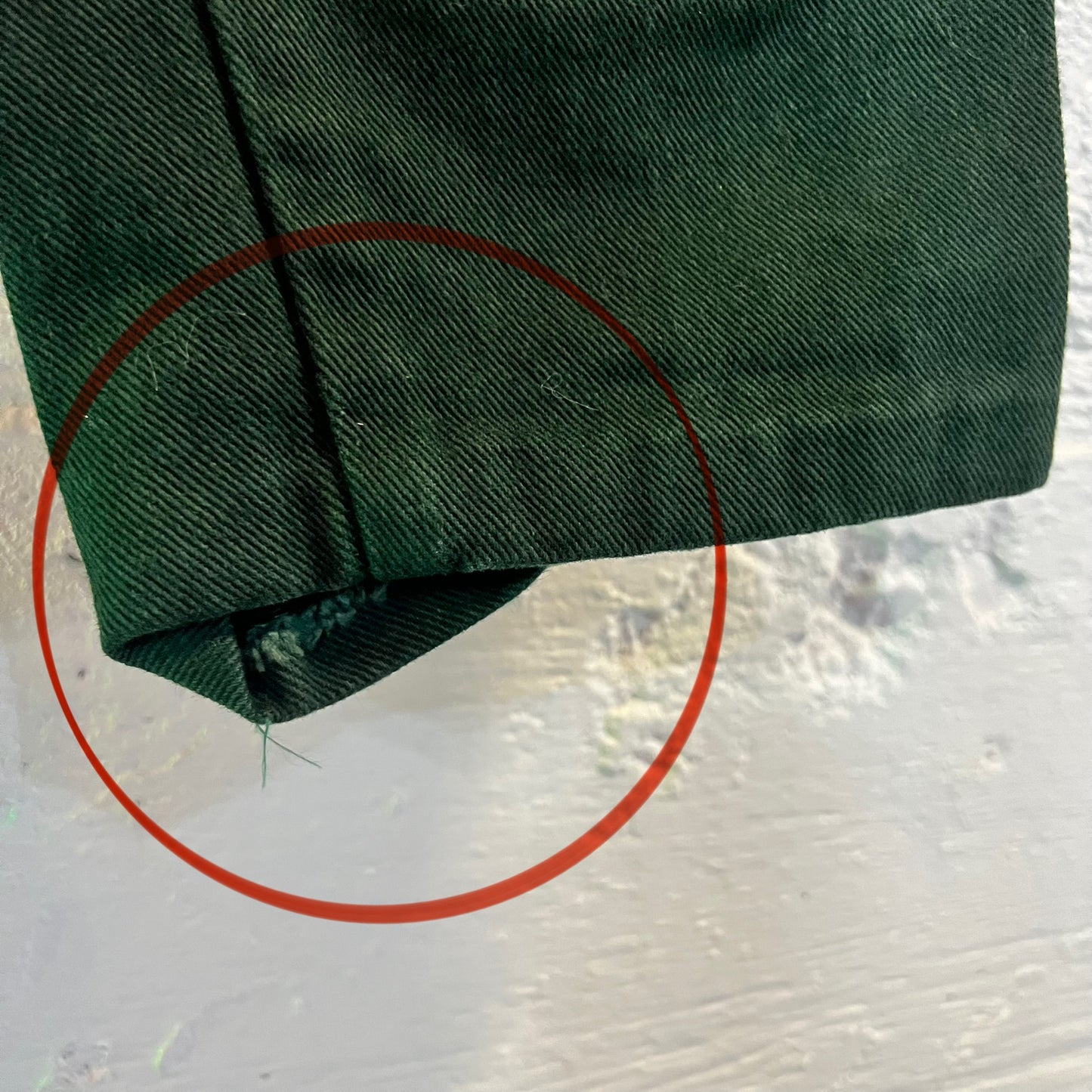 Vintage Bongo By Gene Montesano Denim Jeans - Size 9 - Made In USA - Dark Green