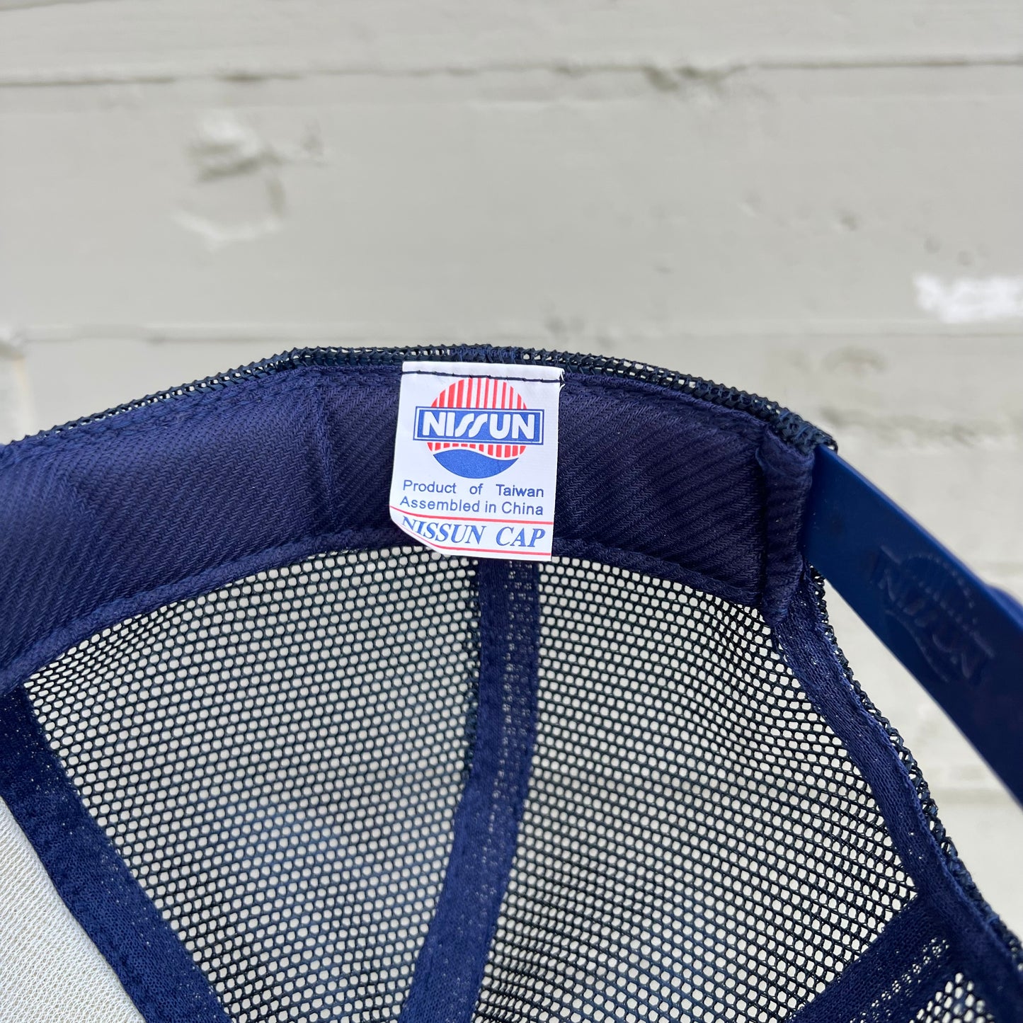 Vintage Lost Dutchman's Mining Association Mesh Trucker Hat - One Size Fits All - Navy/White/Red/Black