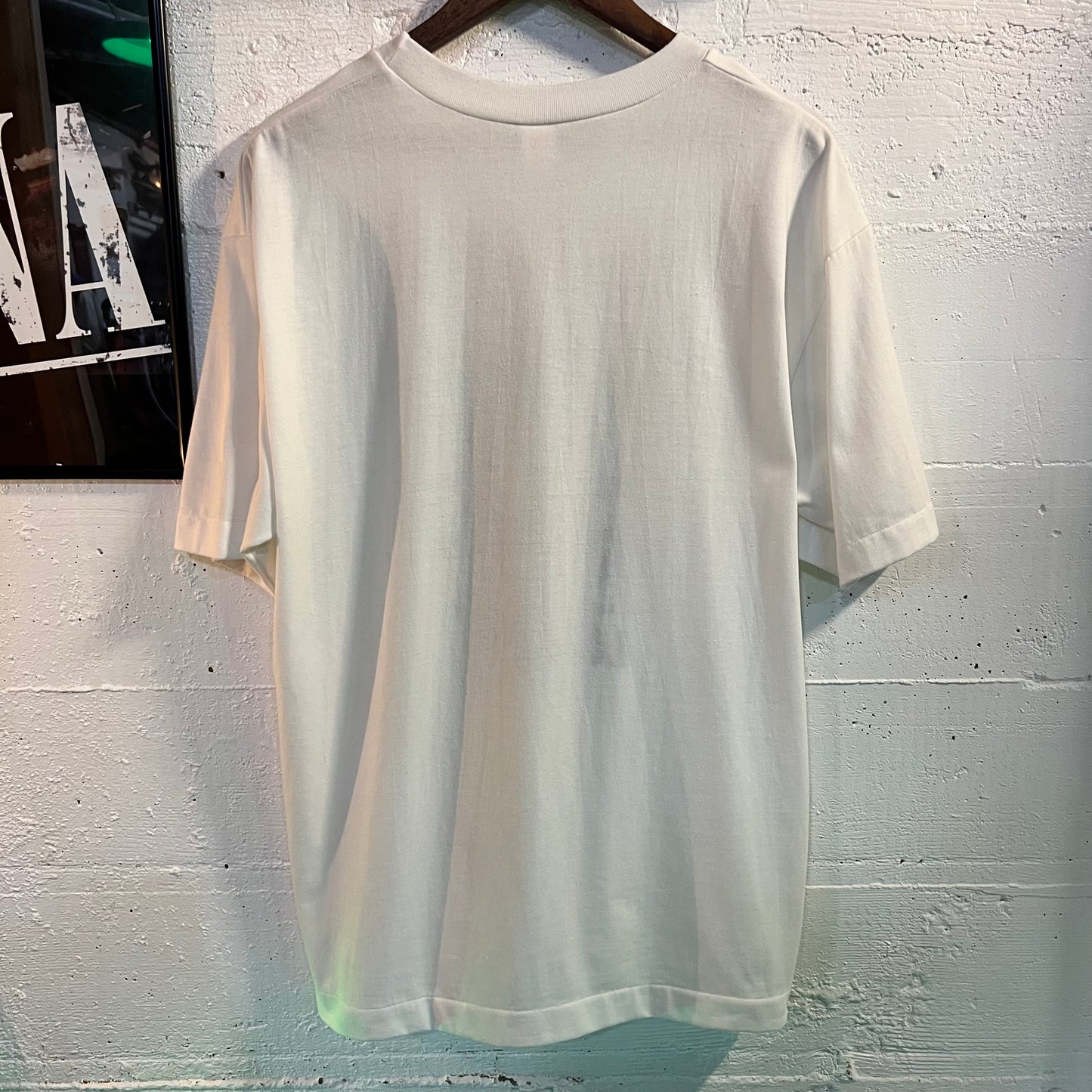 Vintage 90's Roots Reggae 'Los Algodones MX' Single Stitch Souvenir T-Shirt - Size XL - White