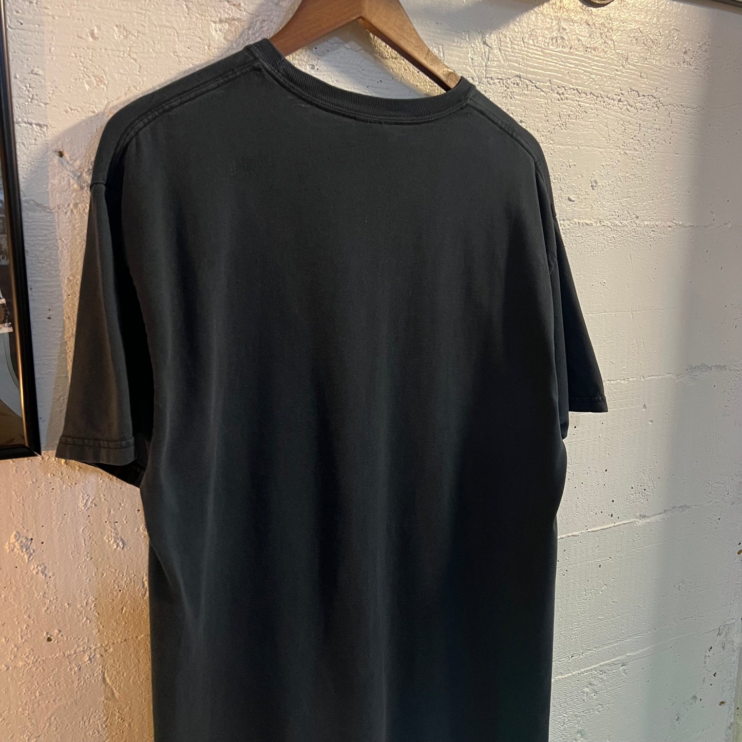 Vintage 2000's Coheed & Cambria Gas Mask T-Shirt - Size Large - Faded Black