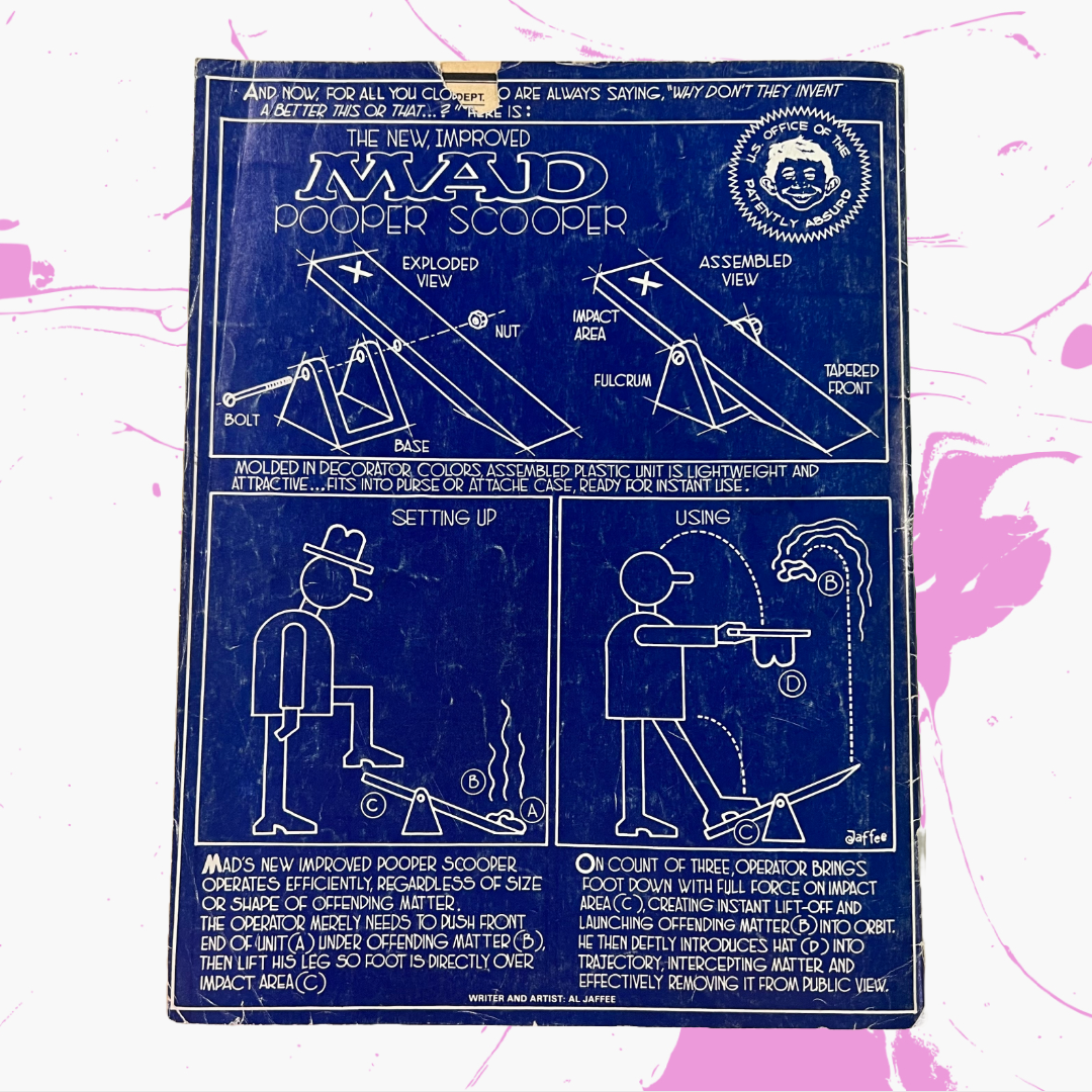 Vintage 1986 MAD Magazine 'No. 261 - Miami Vice & Murder She Wrote'