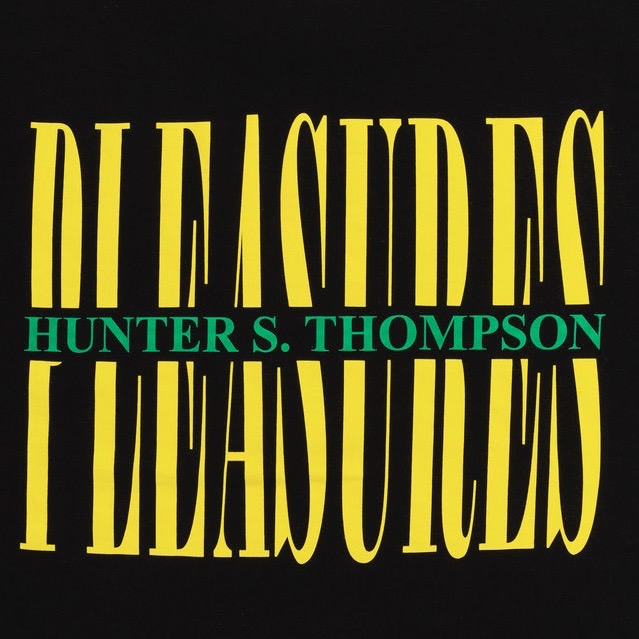 *NEW* Pleasures x Hunter S. Thompson 'No Smoking' T-Shirt - Size Small - Black/Green