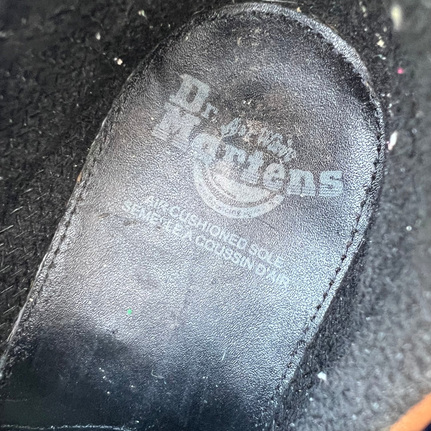 *Pre-Loved* Y2K Dr. Martens Air-Wair 8312 Brown Leather Low Lace Up Oxford Shoes - Size 6M/7W - Brown