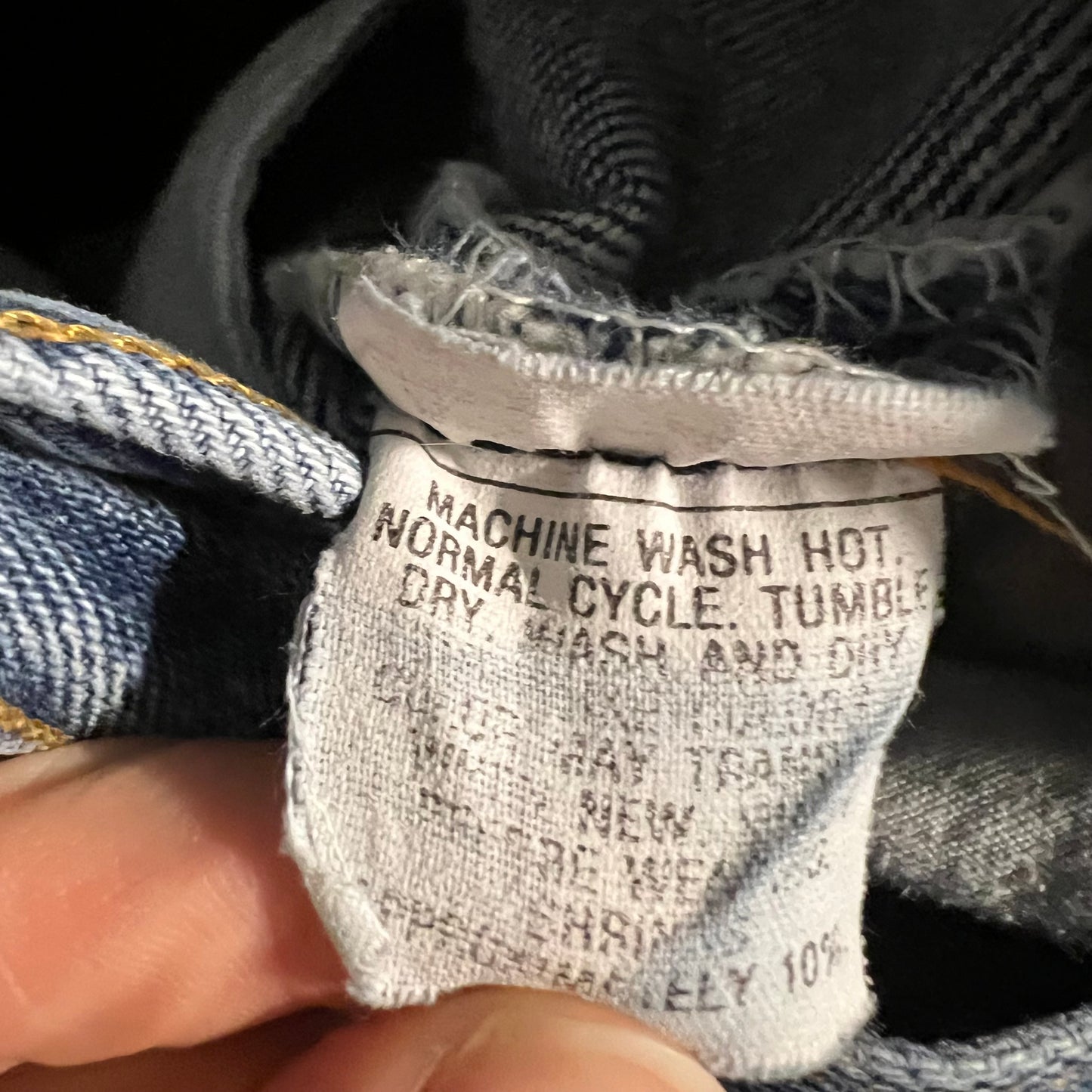 Vintage 1980's Levi's 501 Button Fly Denim Jean - Size 35 x 30 - Made In USA - Mid Wash