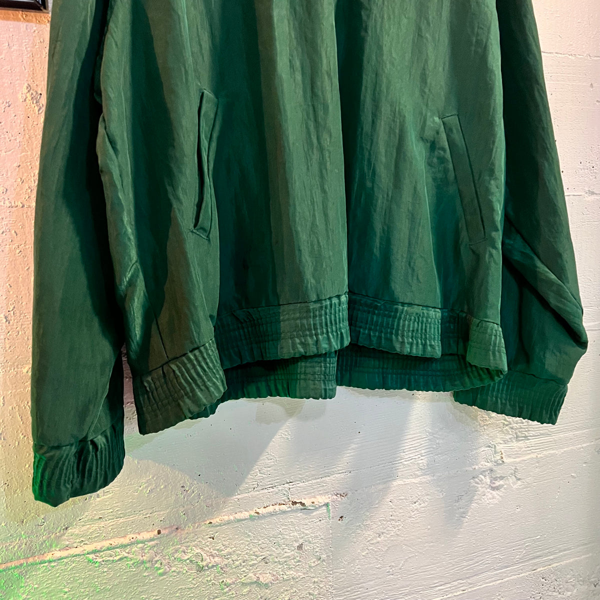 Vintage Green Bay Packers 1/4 Zip Starter Jacket - Size Large - Made In USA