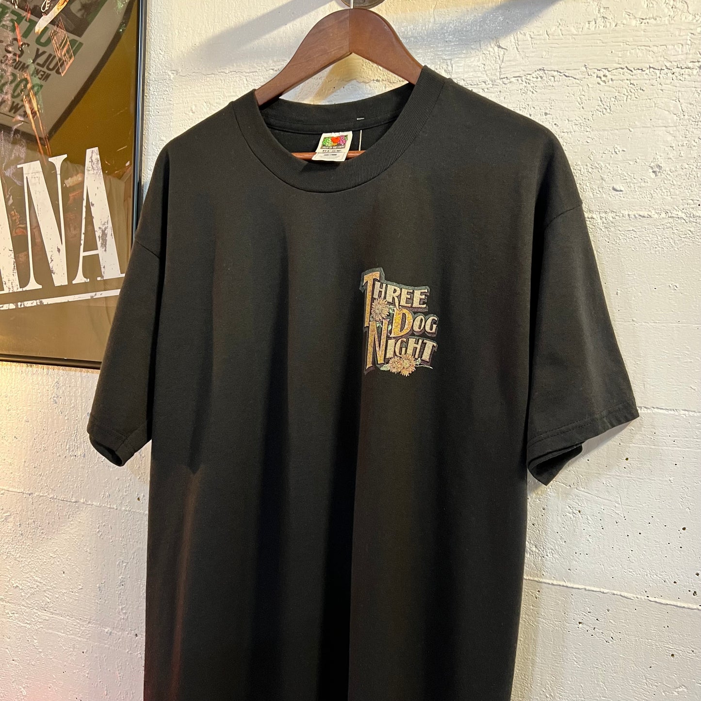 Vintage 90’s Three Dog Night ‘Seven Separate Fools’ Band T-Shirt - Size XL - Black/Multicolor