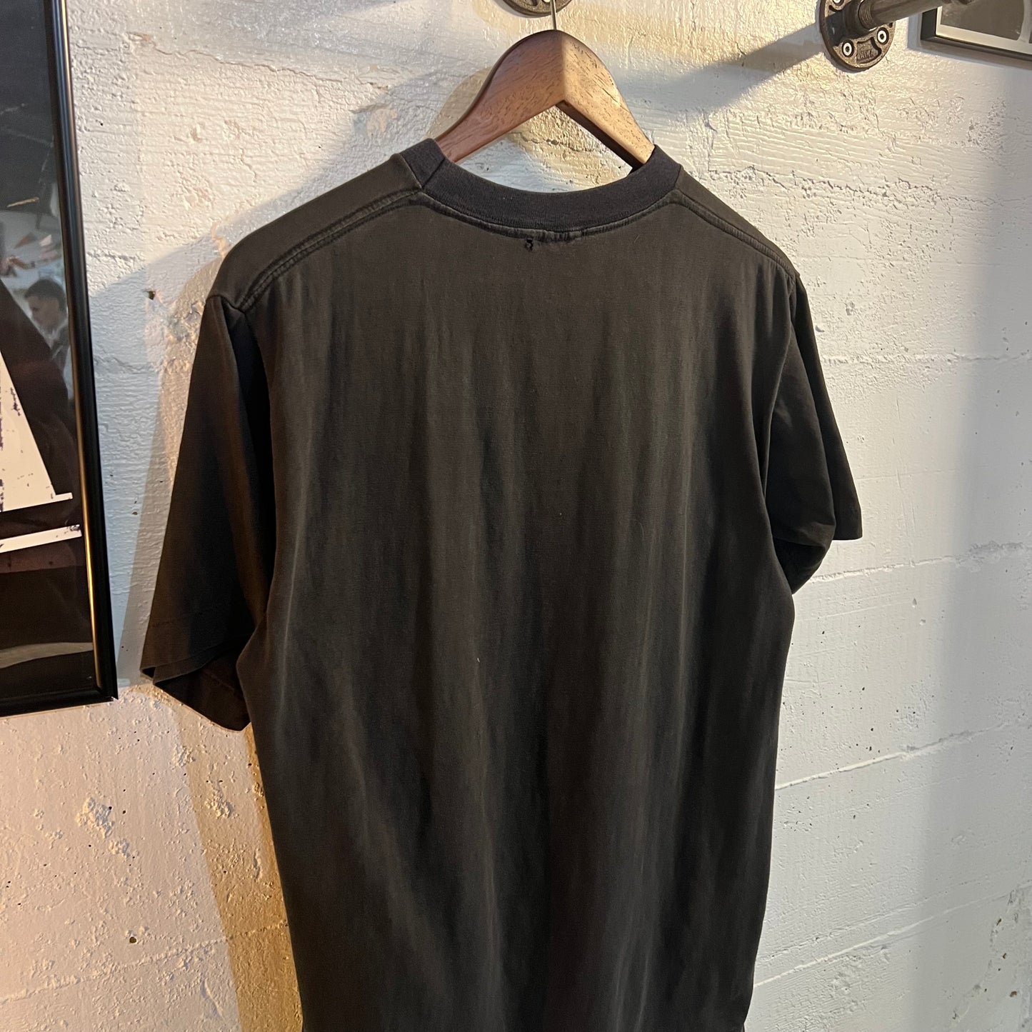 Vintage 90's Johnny Quest 'Get Real' Single Stitch T-Shirt - Size Medium - Made In USA - Black/Purple/Green