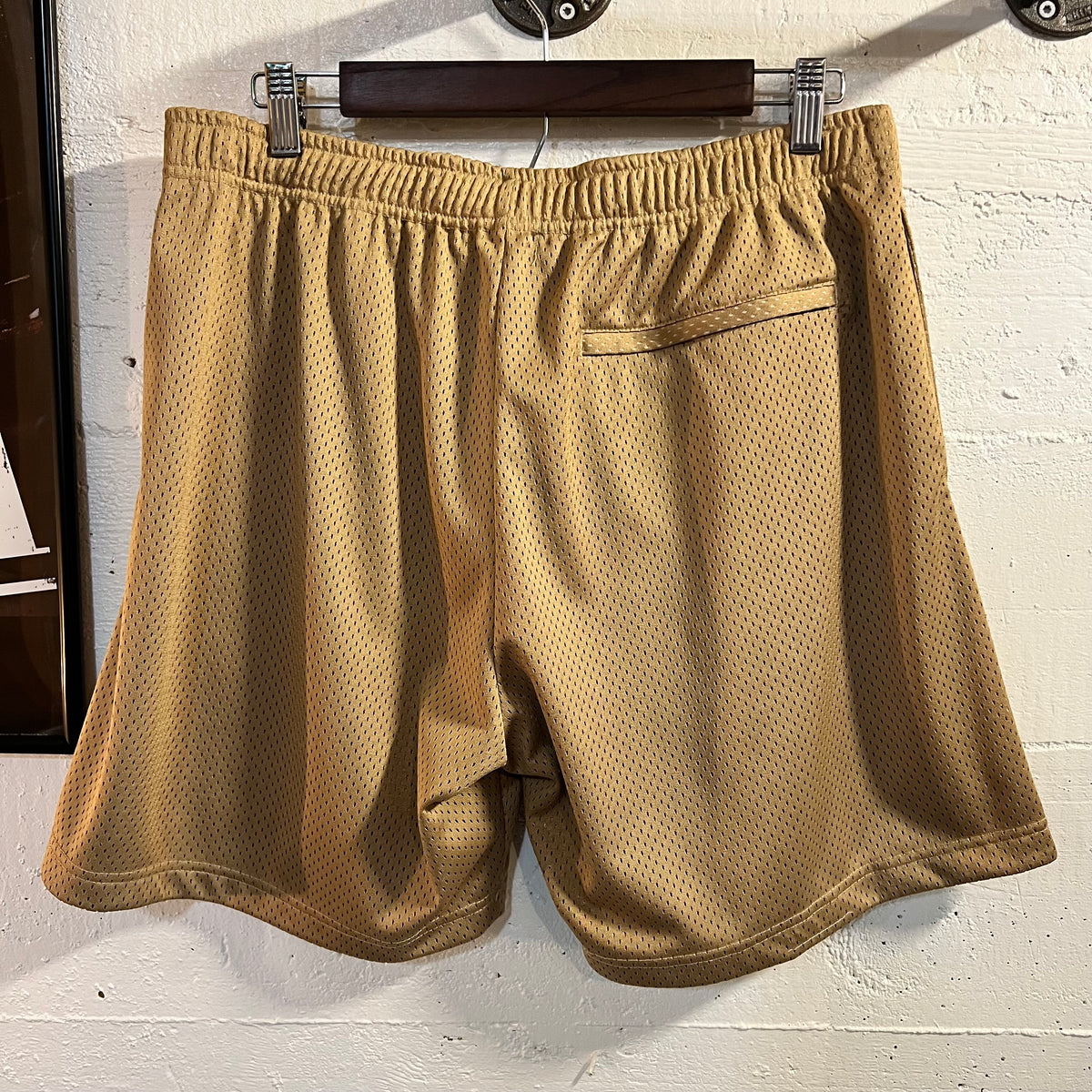 *Pre-Owned* John Elliott AAU Mesh Short - Size Large (3) - Gold