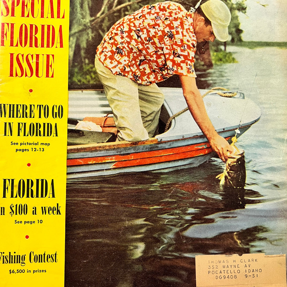 Vintage 1949 Outdoors 'Special Florida Issue' Magazine