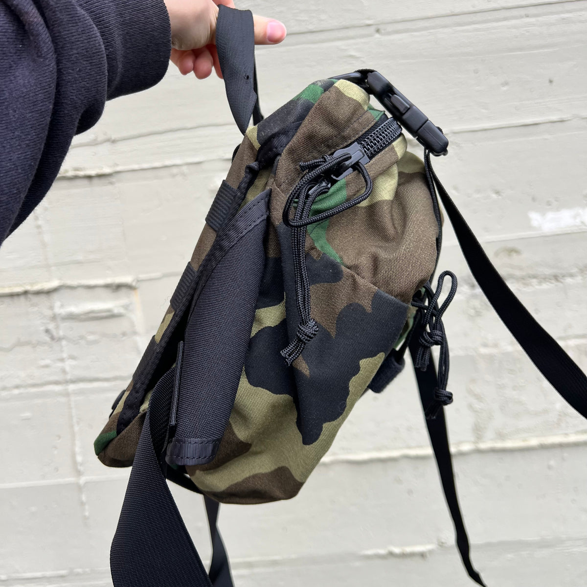 Vintage U.S. Military Socom Gregory Spear UM21 Woodland Camo Butt Pack - O/S - Made In USA
