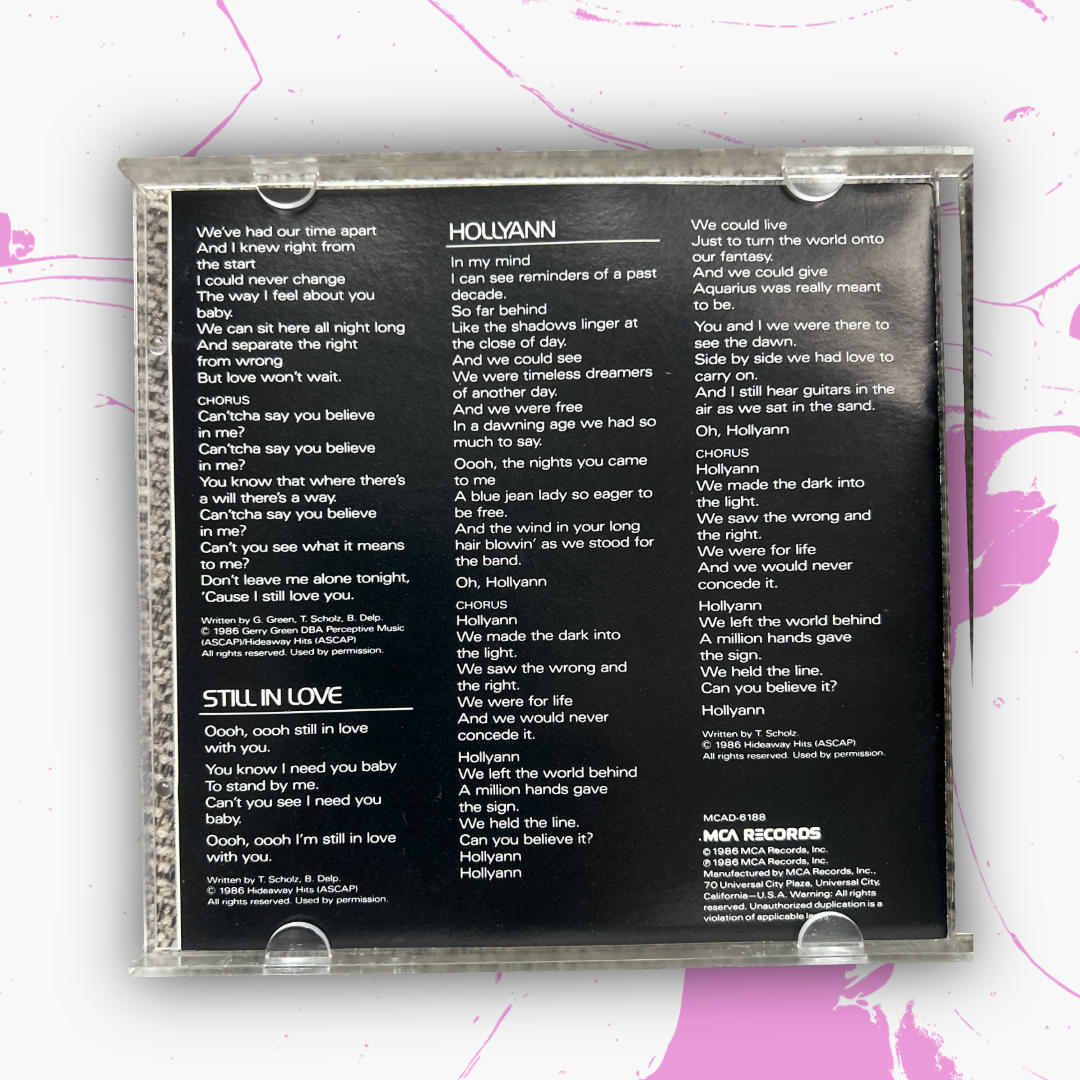 Vintage 1986 Boston ‘Third Stage’ CD