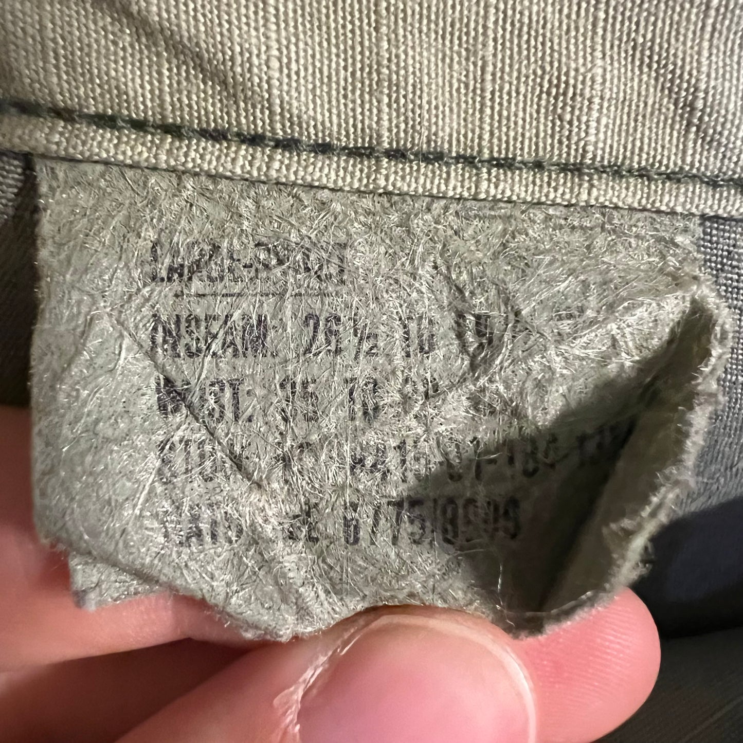 Vintage 80's U.S. Army Woodland Camo Combat Hot Weather Pants - Size Large (35") - Made In USA