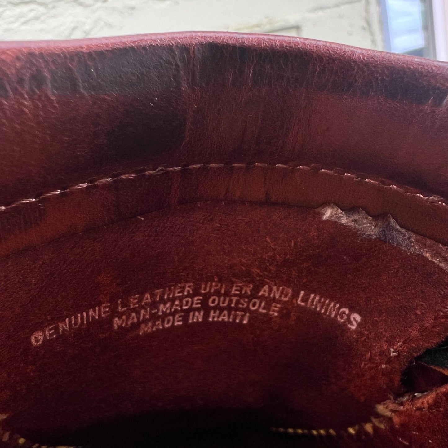 Vintage Timberland Classic Leather W/ Gum Soles Boat Shoes - Size Men's 10/Women's 11 - Brown/Orange