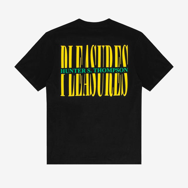 *NEW* Pleasures x Hunter S. Thompson 'No Smoking' T-Shirt - Size Small - Black/Green