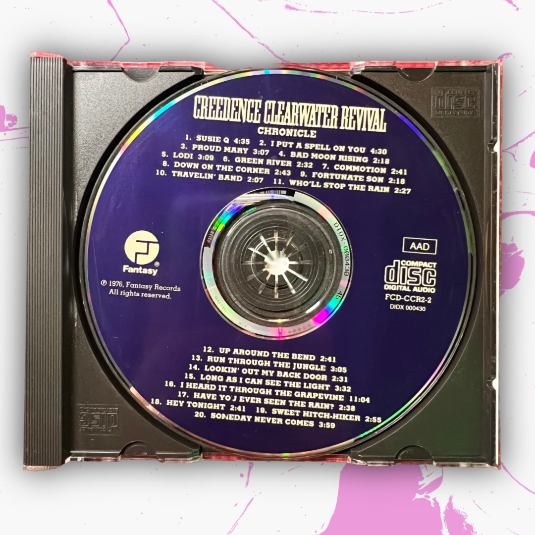 Vintage 1994 Creedence Clearwater Revival 'Chronicle - The 20 Greatest Hits' CD