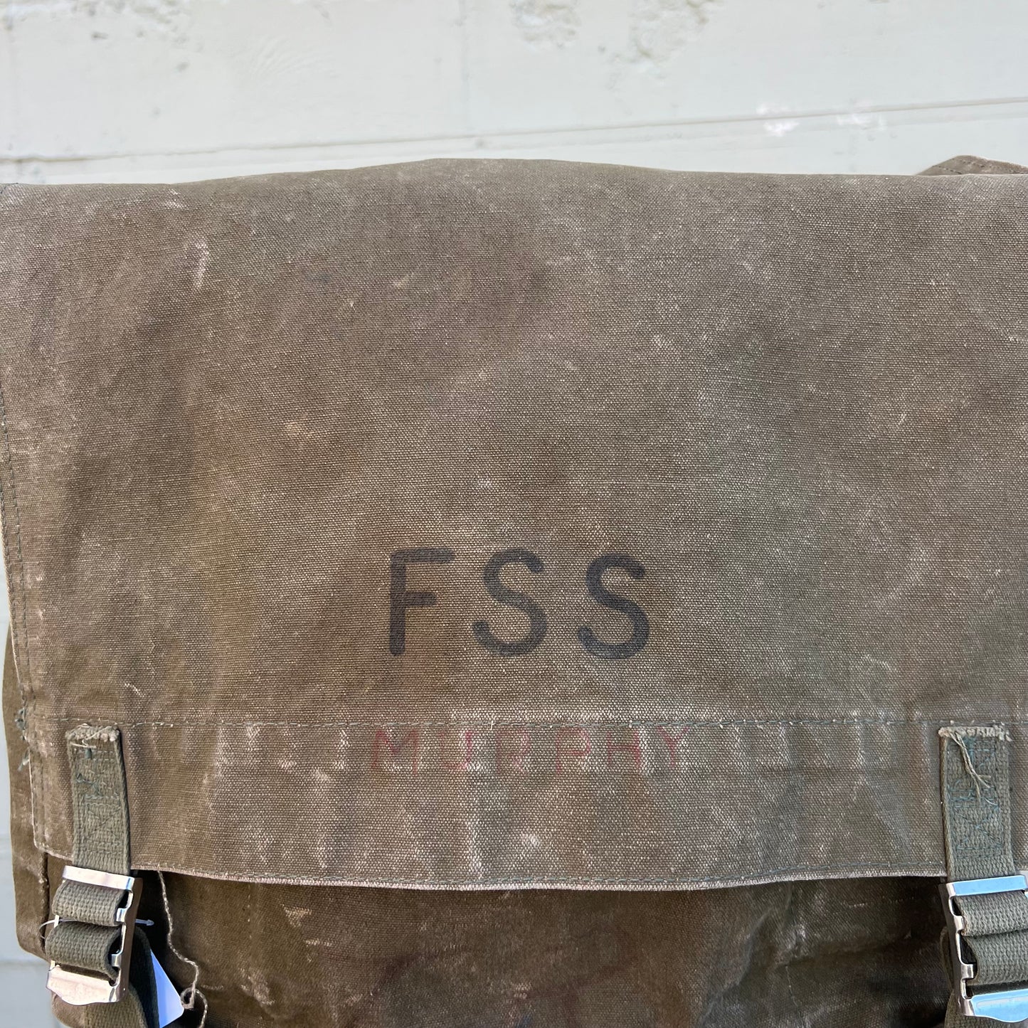 Vintage 1970's U.S. Forest Service Field Pack Rucksack - Olive Drab - NSN# 8465-00-205-3493