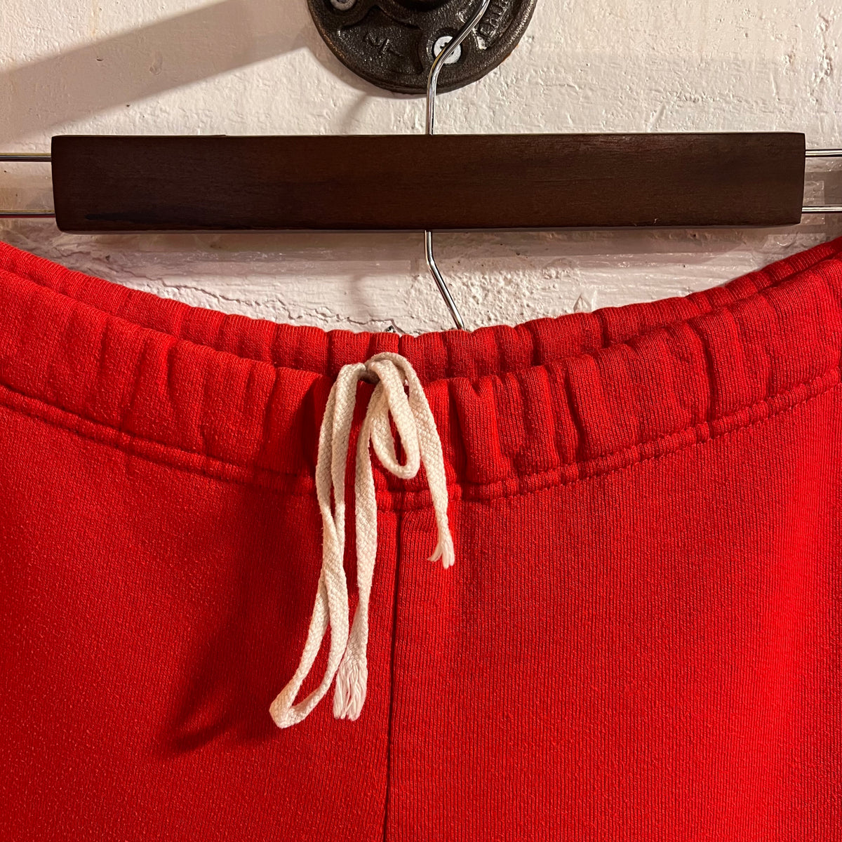 Vintage 80’s Russell Maryland Adjustable Waist Sweatpants - Size Medium - Made In USA - Red/Grey/White