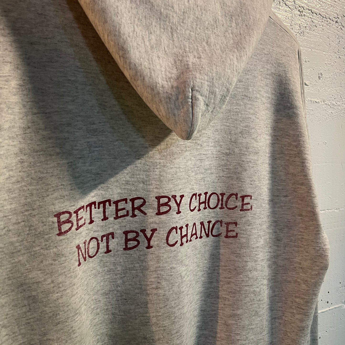 Vintage 90's Wildcat Track & Field Hoodie Sweatshirt - Size Large - Ash Heather Gray/Red