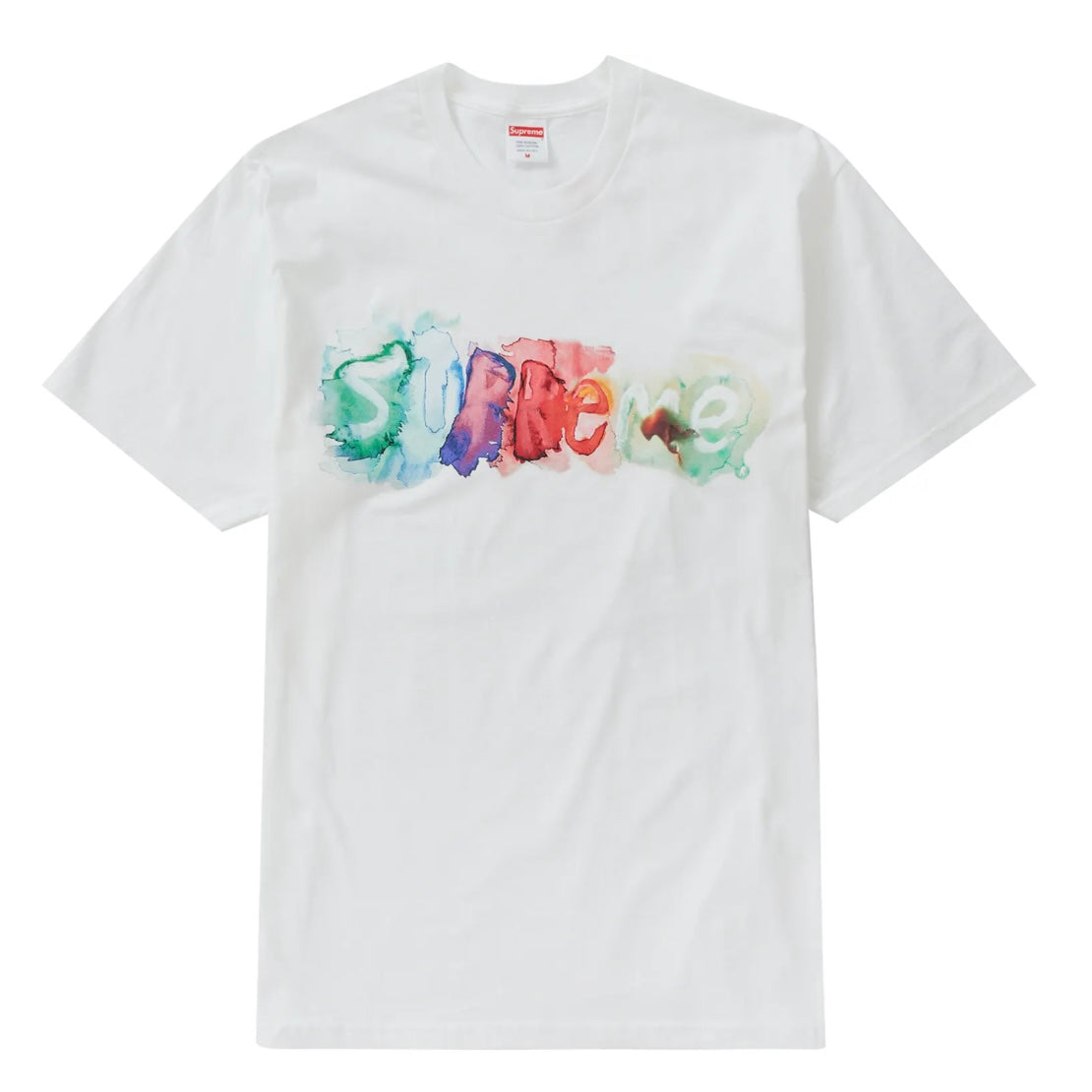 *New* Supreme 'Watercolor' T-Shirt (SS23) - Size XL - Made In USA - White