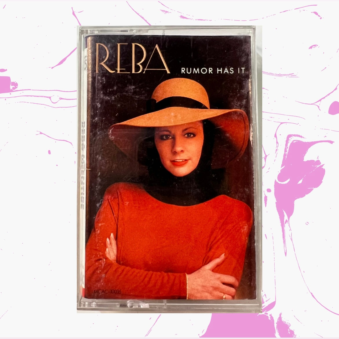 Vintage 1990 Reba McEntire 'Rumor Has It' Cassette Tape
