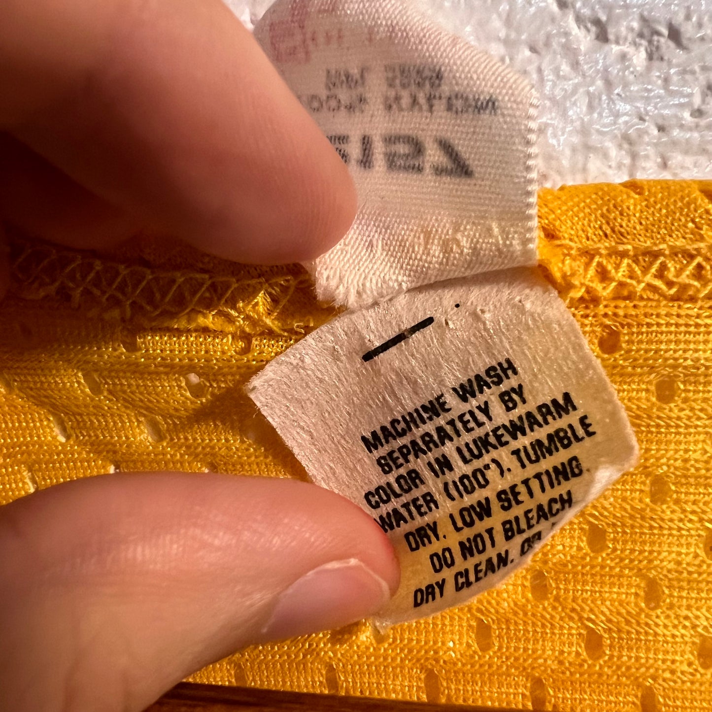 Vintage 1970's Monmouth Track Club Mesh Southern Athletic Jersey - Size XL - Made In USA