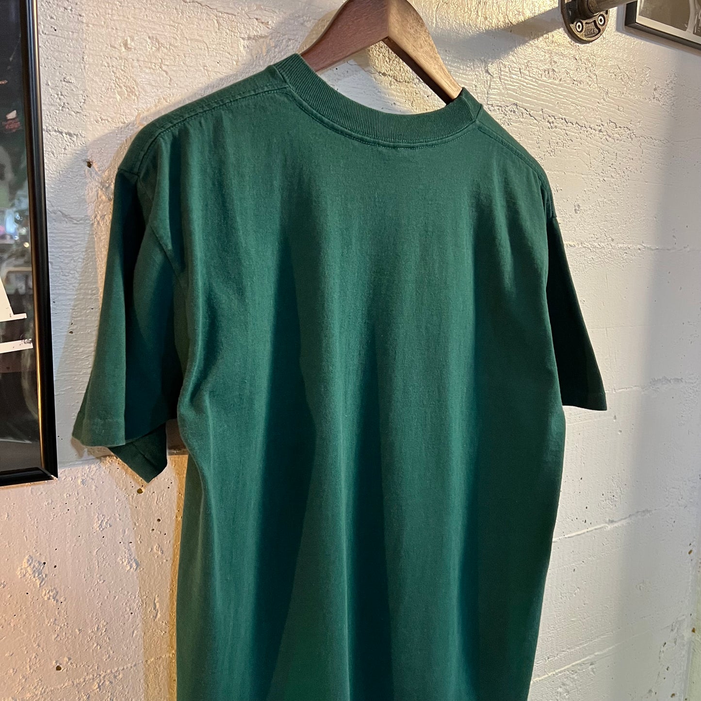 Vintage 90's Harley Davidson Motorcycles 'Harley Rules' - Size M - Made In USA - Emerald Green