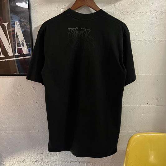 Vintage Y2K Street Certified ‘Marilyn Monroe With Tattoos’ Graphic T-Shirt - Size Large - Black/White/Grey