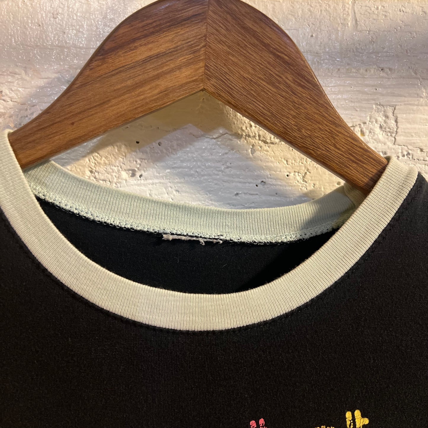 Vintage Cute ‘Know What I Mean Jellybean?’ Baby T-Shirt - Size Extra Small - Black/Multi