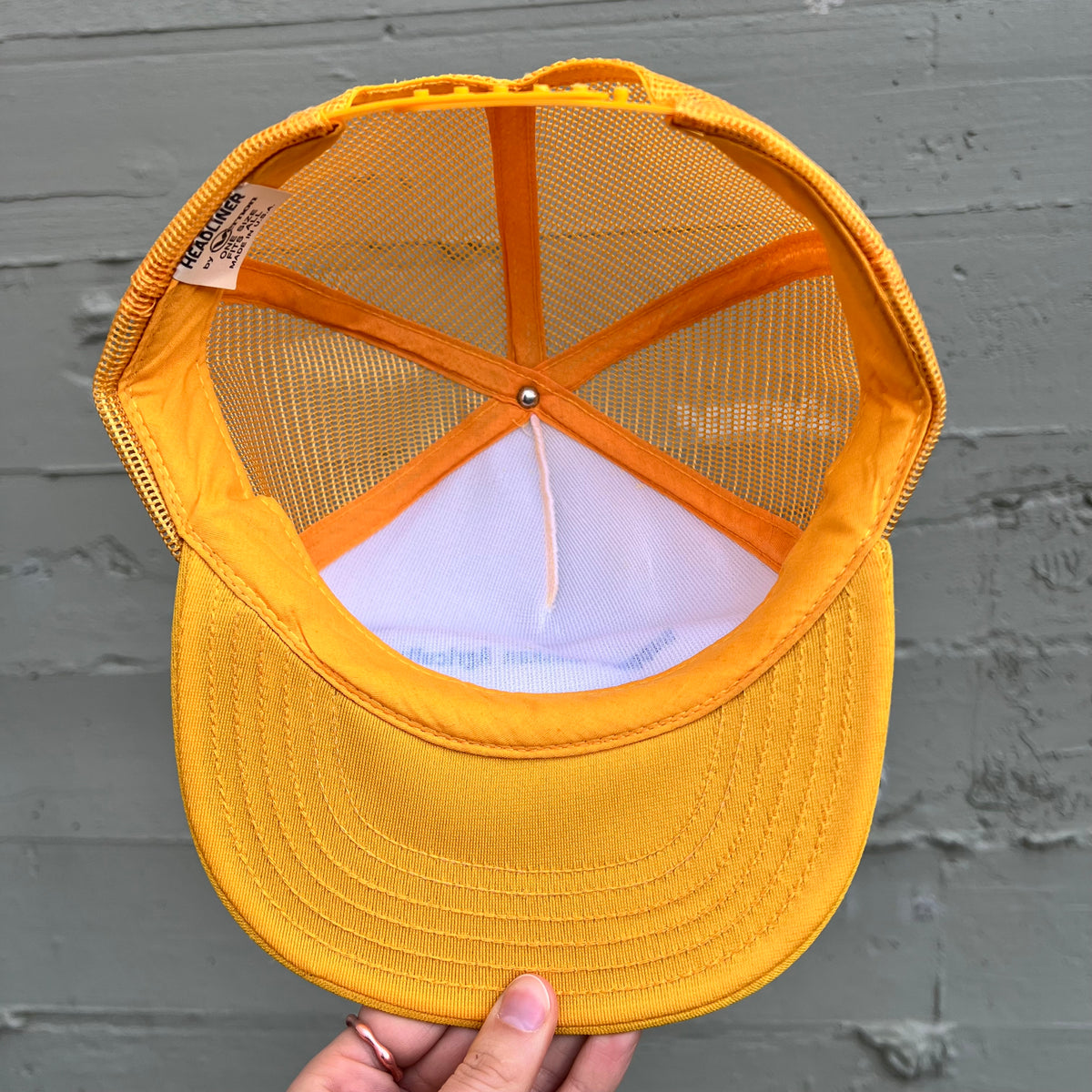 Vintage 70's/80's Alaska State Fair Inc. Palmer Alaska Unstructured Mesh Trucker Hat - O/S - Made In USA