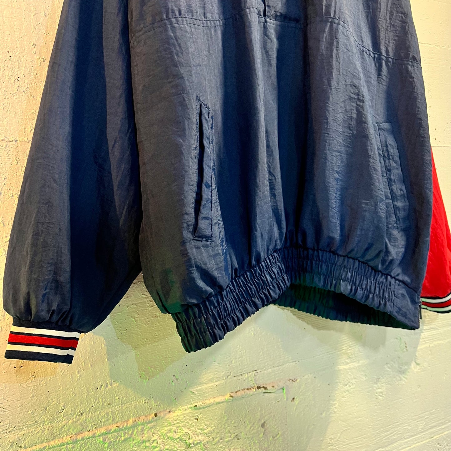 Vintage 90's Anaheim Angels 2-Tone Starter Jacket - Size Large - Red/Blue/White