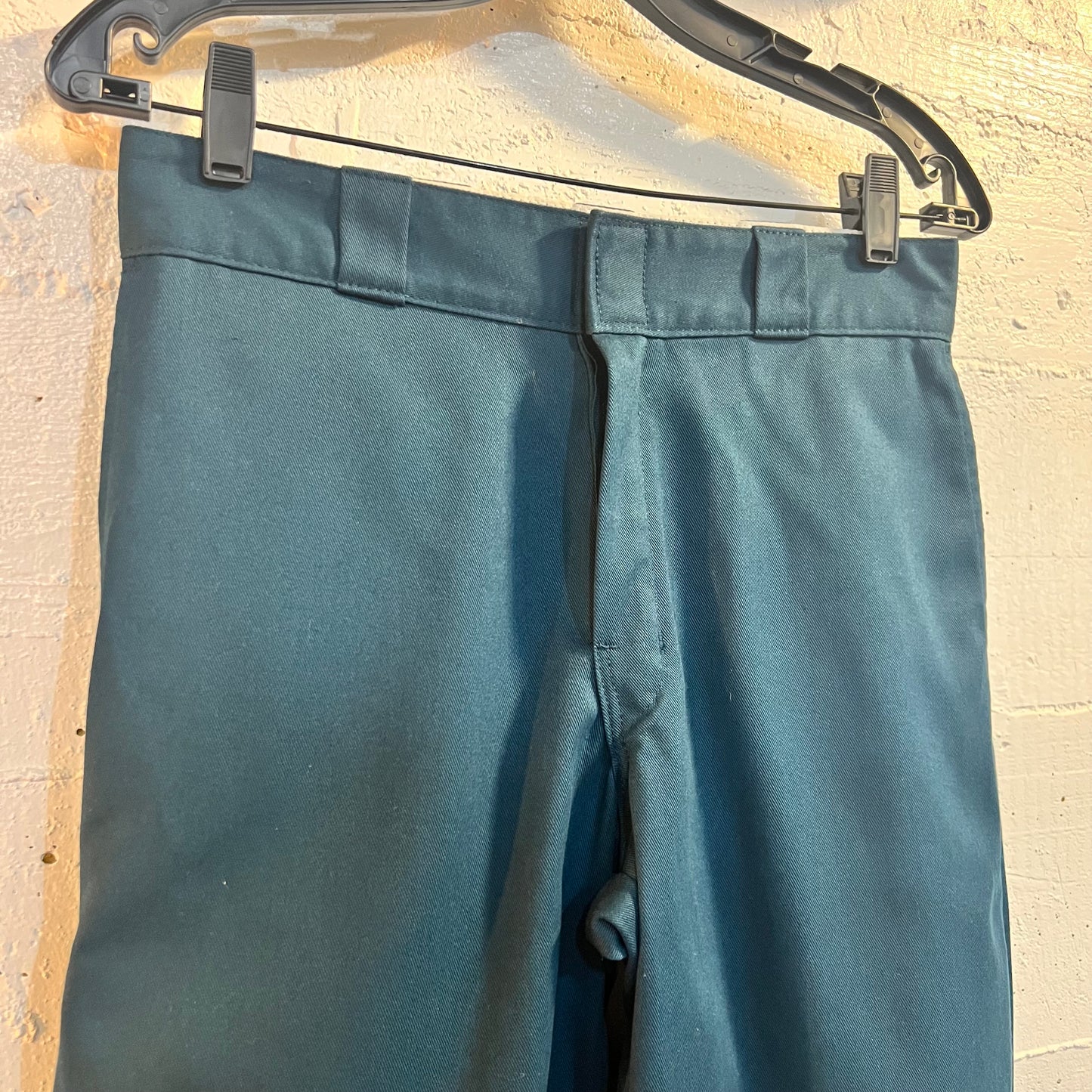 Dickies Double Knee Loose Fit Twill Work Pants - Size 28" x 32" - Teal