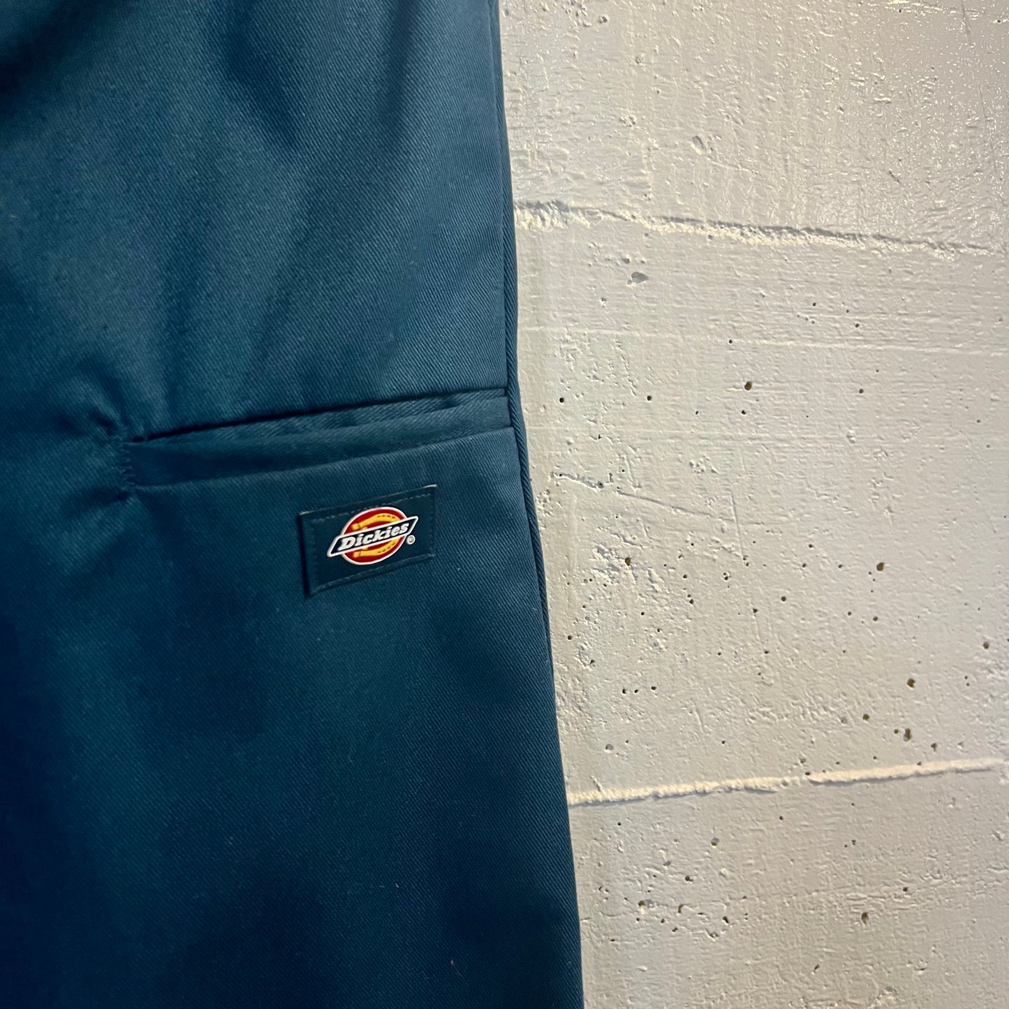 Dickies Double Knee Loose Fit Twill Work Pants - Size 28" x 32" - Teal