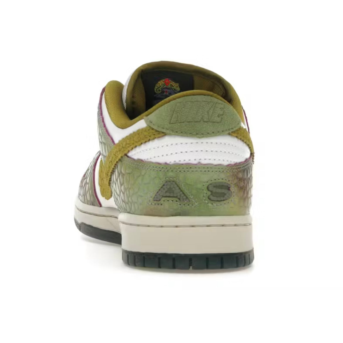 *New* Nike SB Dunk 'Alexis Sablone - Chameleon' - Size 9M/10.5W - Oil Green/Desert Moss-White