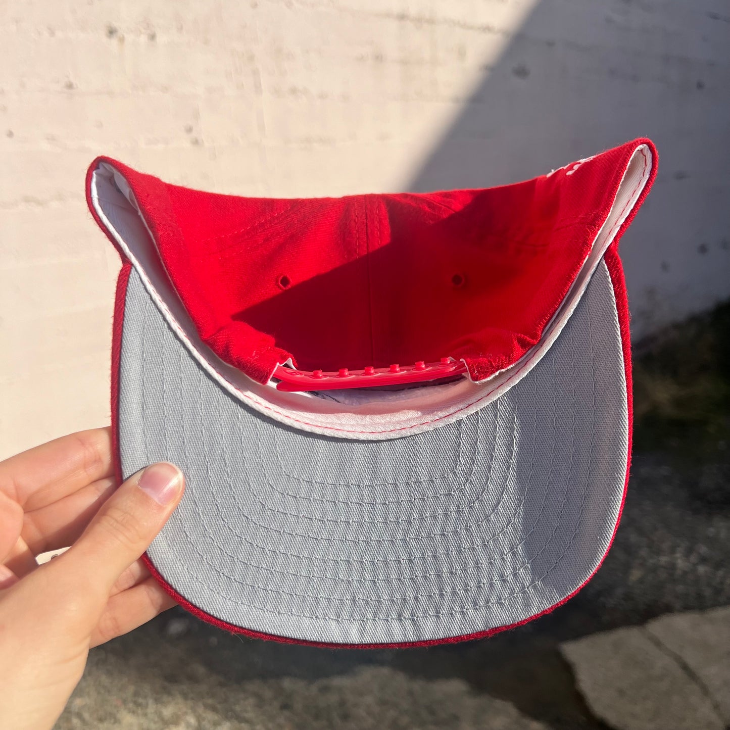 Vintage 1998 New Era St. Louis Cardinals Mark McGuire 62nd Home Run Record Snapback Hat - O/S - Made In USA