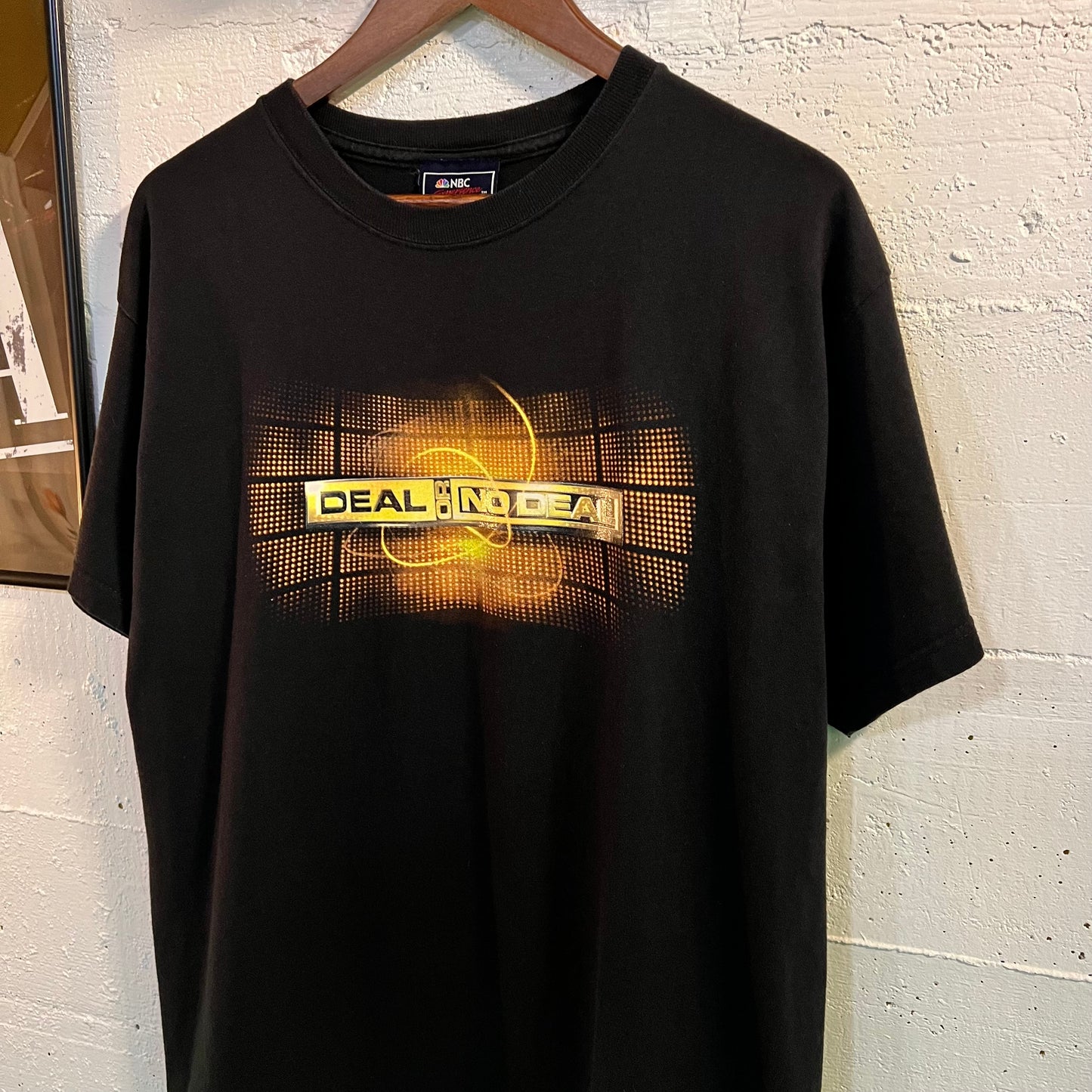 Vintage NBC ‘Deal Or No Deal’ Graphic T-Shirt - Size Large - Black