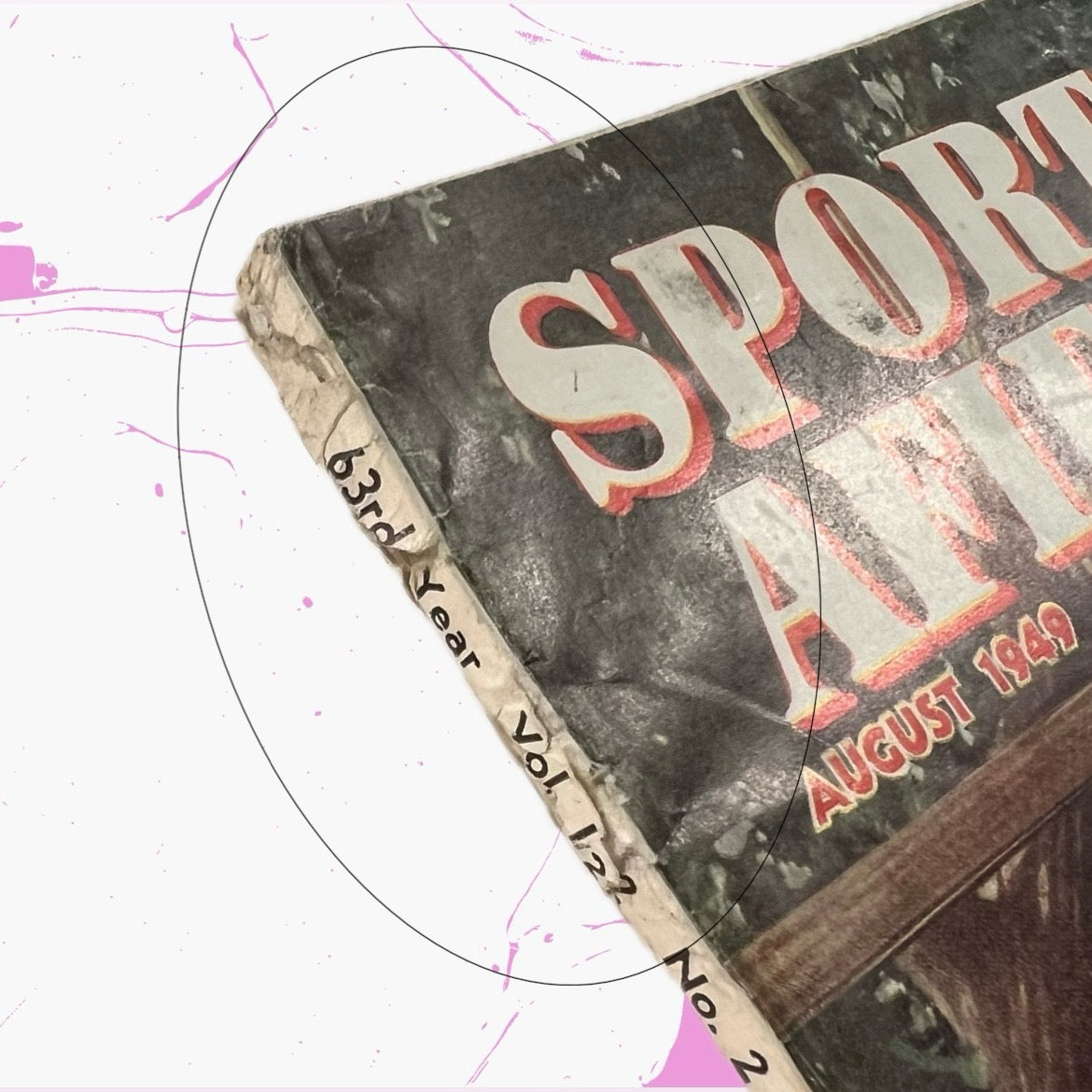 Vintage 1949 Sports Afield Hunting And Fishing Magazine