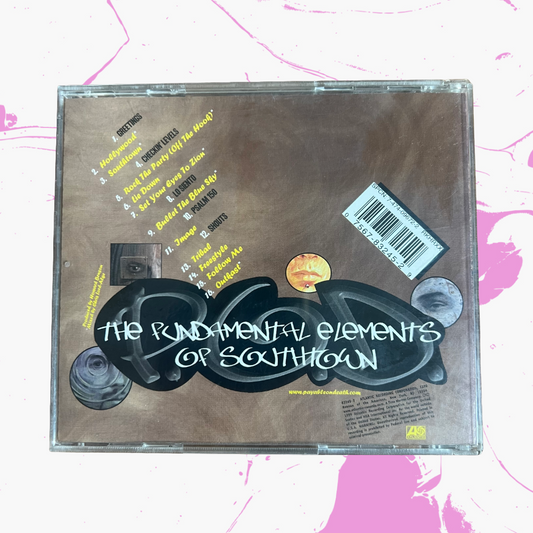 Vintage 1999 P.O.D “The Fundamental Elements Of Southtown’ CD