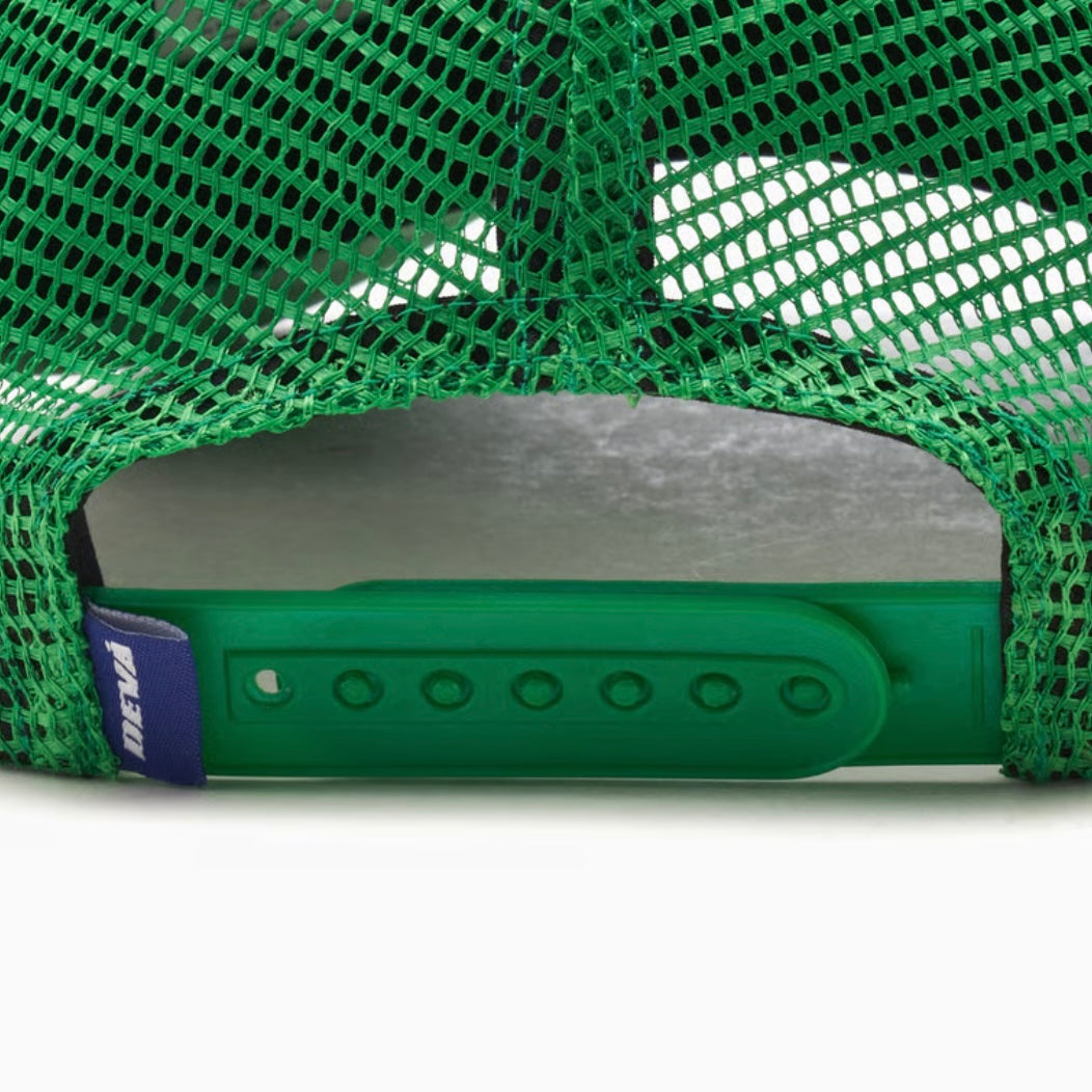 *New* Deva States 'Cedric' Trucker Cap - O/S - Green