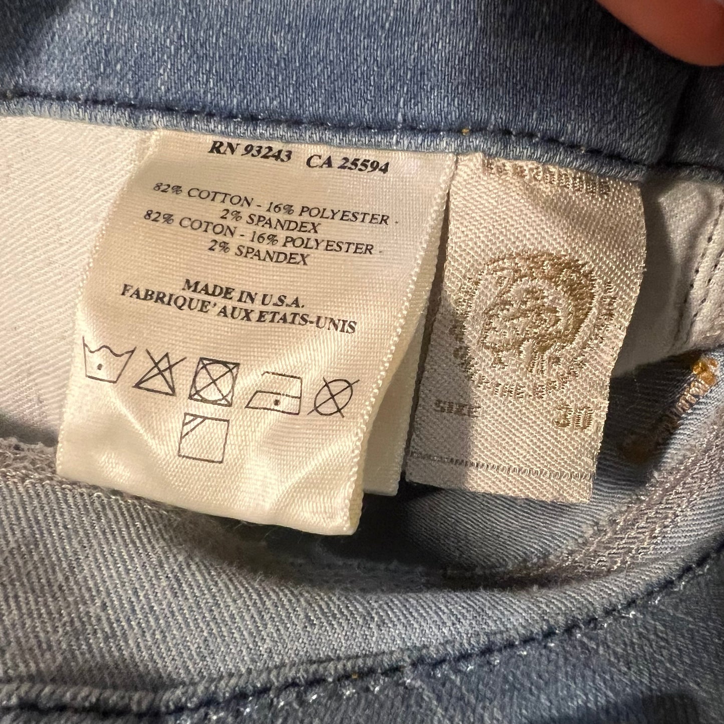 Diesel Gruppe Stretch Denim Sz 32 Made In USA